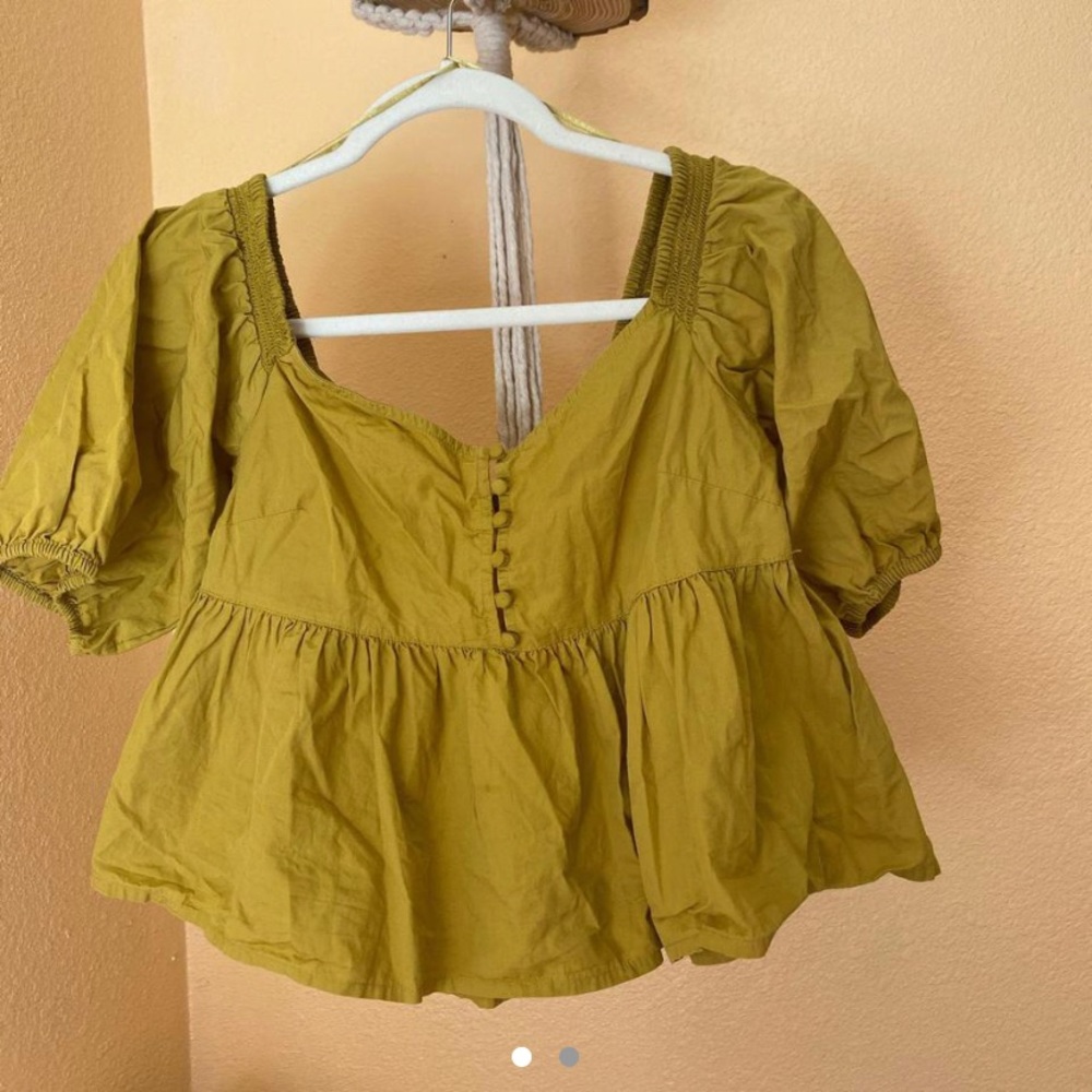 SOLD📦Olive full length Free People top